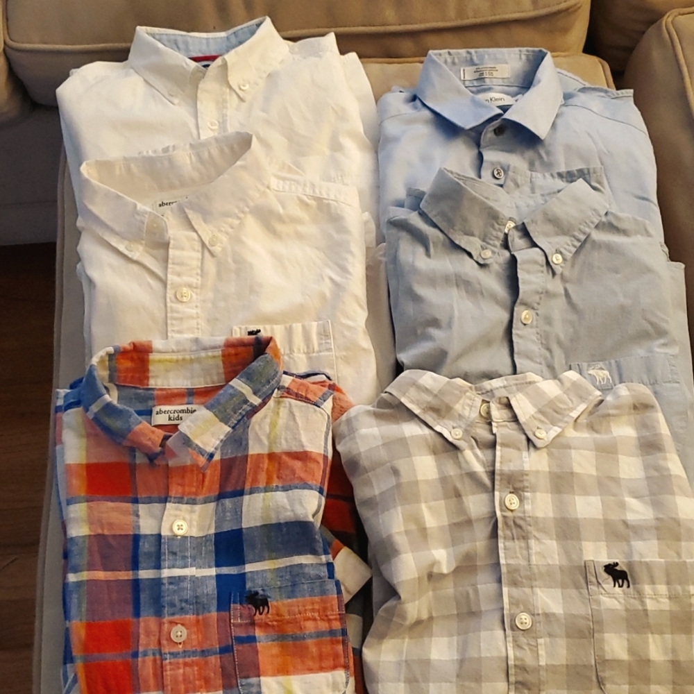 Boys button down shirts